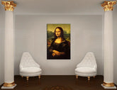 Slika na platnu MONA LISA – LEONARDO DA VINCI Popust 60 % 100x60 cm